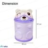 Bear Piggy Bank–Bear Shaped Coin Box For Kids,Classic Money Bank For Kids