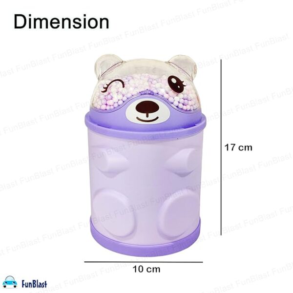 Bear Piggy Bank–Bear Shaped Coin Box For Kids,Classic Money Bank For Kids
