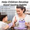 Bear Piggy Bank–Bear Shaped Coin Box For Kids,Classic Money Bank For Kids