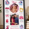 Personalized Baby Birth Memory Photo Frame