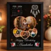Personalized Birthday Calendar Photo Frame