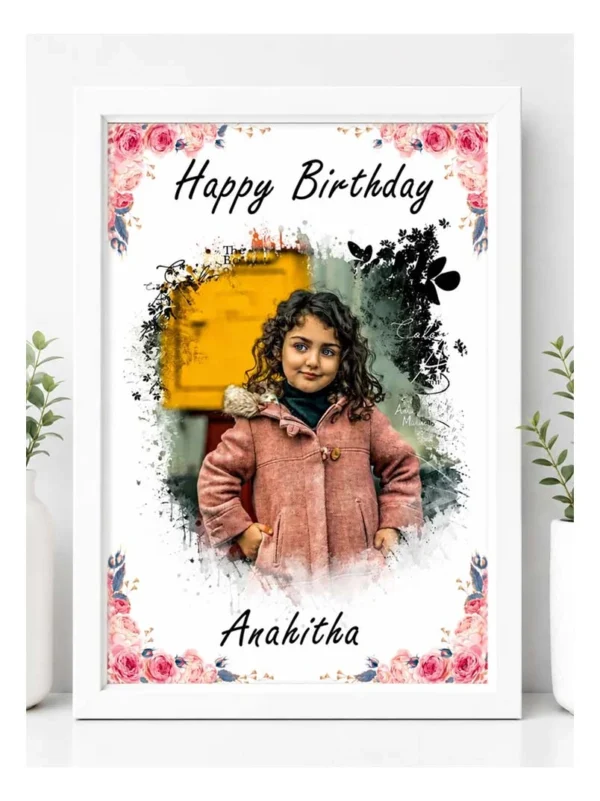 Personalized Birthday Photo Frame