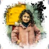 Personalized Birthday Photo Frame with Name | Custom Single Photo Birthday Gif