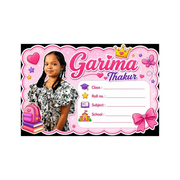 Personalized Name Sticker