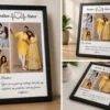 Brother Sister Photo Frame – Personalized Heartbeat Design with Message2 Brother Sister Photo Frame – Personalized Heartbeat Design with Message
