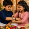 Evil Eye Rakhi with Name – Personalized Blue Thread Rakhi for Brothe Evil Eye Rakhi with Name – Personalized Blue Thread Rakhi for Brother
