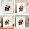 Rakhi Tilak Mini Photo Frame 4x4 – Personalized Raksha Bandhan Photo Frame