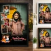 Raksha Bandhan Photo Frame – Personalized Polaroid Style Collage